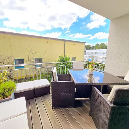 Lejlighed Strandvillen - Mit 1 Schlafzimmer, Kamin Und Balkon Dr-423 Binz